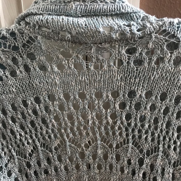 St. John Crocheted Draped Sweater, Size La… - Picture 8 of 8